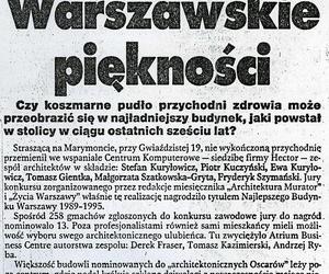 Warszawskie piękności, „Express Wieczorny”, nr. 17/1996, 20-21.01.1996