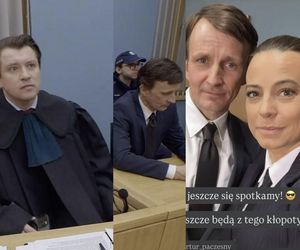 M jak miłość. To on będzie bronił podłego Święcickiego. Budzyński i Werner mają z nim jakieś szanse? - ZDJĘCIA, WIDEO