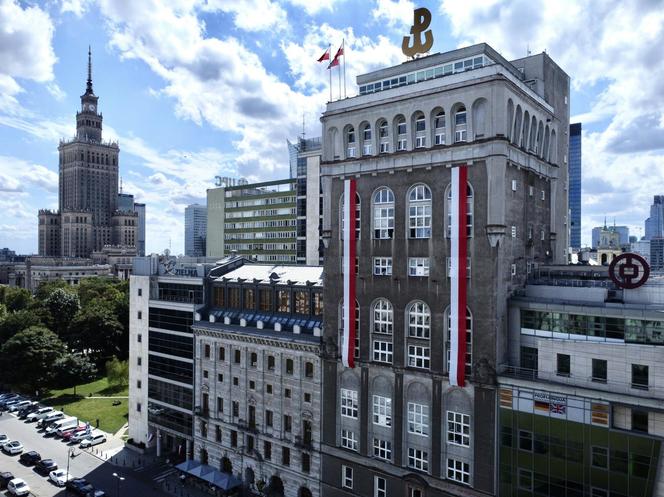 Warszawa, budynek Polskiej Akcyjnej Spolki Telefonicznej (PAST-a)