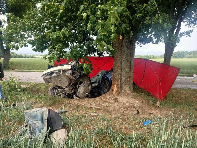 Bmw wbiło się w drzewo. Nie żyje młody kierowca! Potworna kraksa podczas wyprzedzania