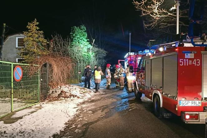 Pożar w Sopocie. Zapalił się dach 