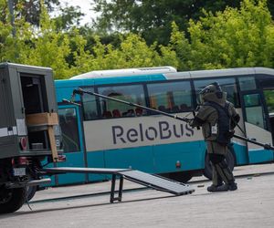 Wybuchy i strzelanina na dworcu autobusowym. Na szczęście, to tylko ćwiczenia