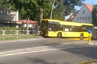 Wypadek autobusu w Mysłowicach