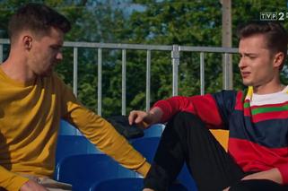 Barwy szczęści odc. 1921. Józek Sałatka (Patryk Pniewski), Darek Janicki (Andrzej Niemyt)