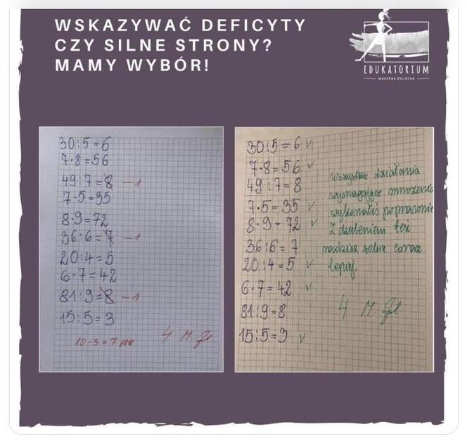 Wskazywać deficyty czy mocne strony?