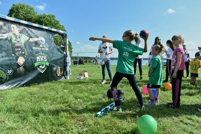 Piknik z lubelskimi szczypiornistkami