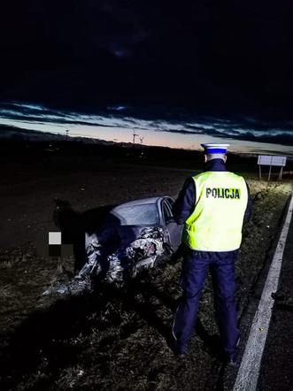 Taciewo. Jechał na czołówkę. Drugi kierowca musiał uciekać na pobocze