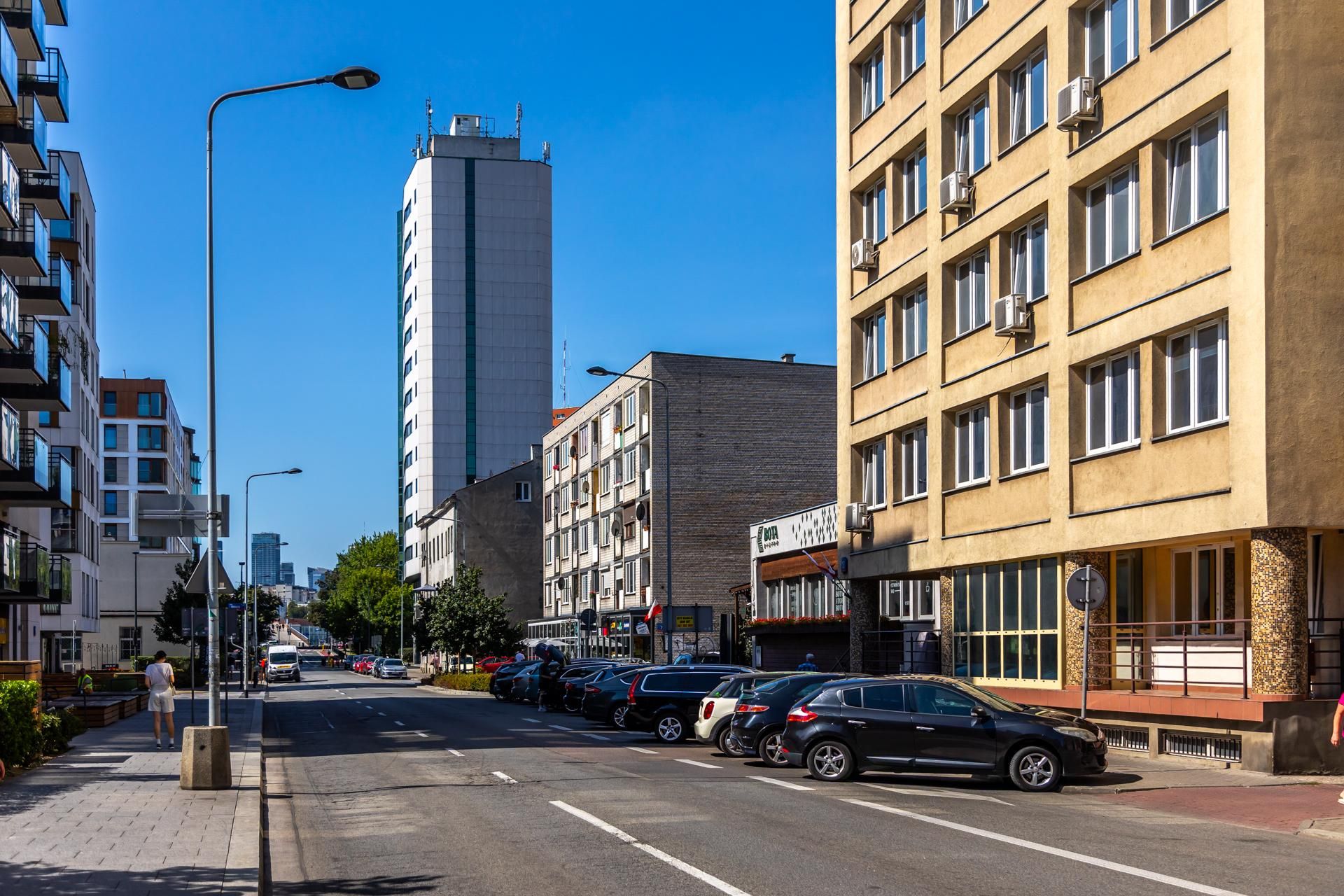 Ulica Okrzei w Warszawie przed przebudową