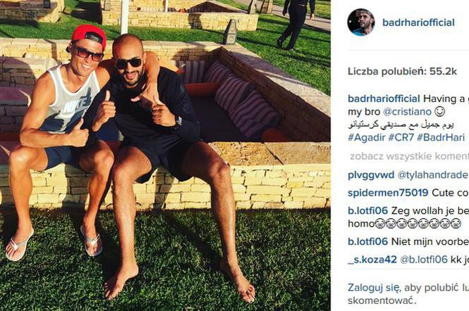 Cristiano Ronaldo i Bard Hari