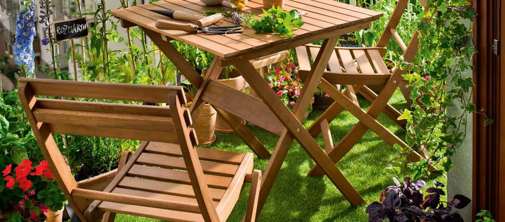 mały balkon aranżacja