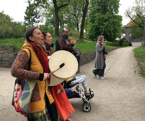 Happening Boso przez Grudziądz