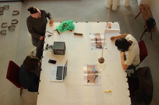 „Lary i penaty...”, proces pracy