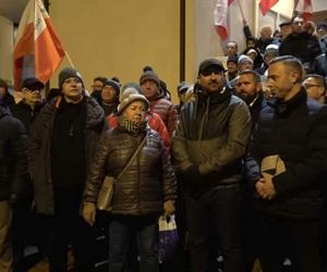 Protest TVP3 Lublin