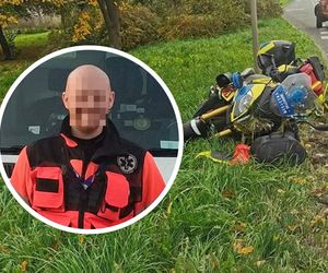 Grzegorz zginął w drodze do pacjenta! W jego motoambulans huknęła osobówka [ZDJĘCIA]