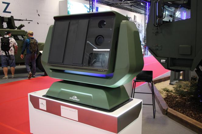 Głowica radaru Tuga i systemu optoelektronicznego na MSPO 2024