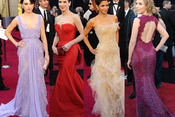 Oscary 2011. Gwiazdy na czerwonym dywanie