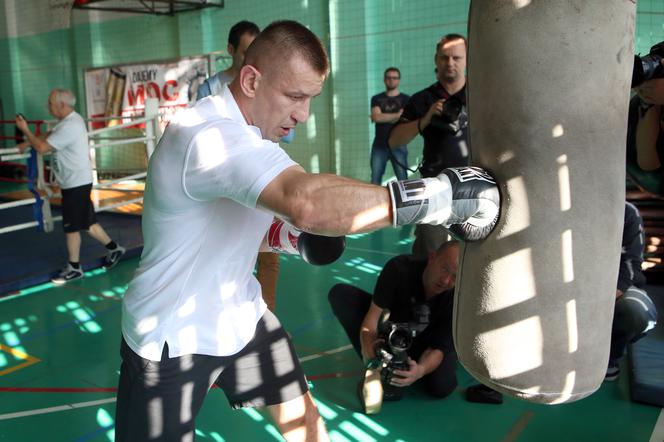 Tomasz Adamek trenuje w Gilowicach