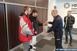 Uczniowie skarżyskiego elektryka zatrzymali pijanego kierowcę