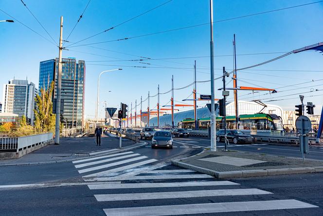 Remont torowiska na Moście Dworcowym w Poznaniu