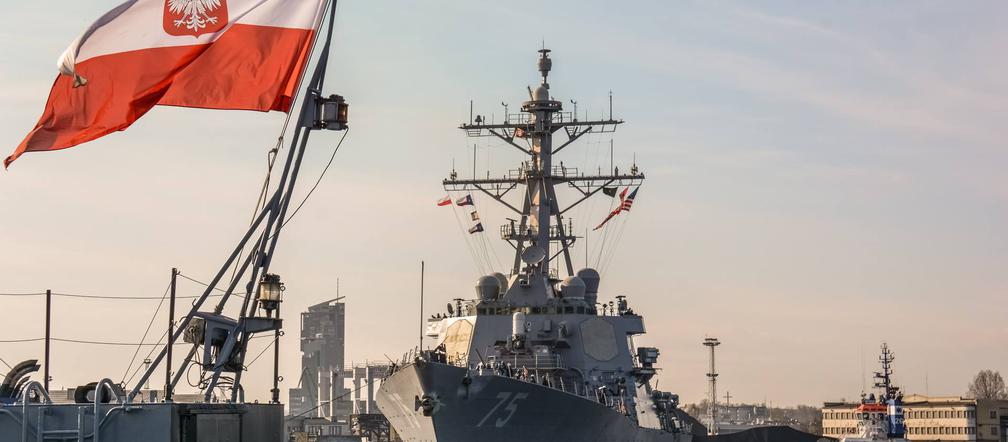 Tak wygląda amerykański niszczyciel w Gdyni