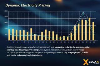 System magazynowania energii, który umożliwia pełne wykorzystanie dynamicznych taryf