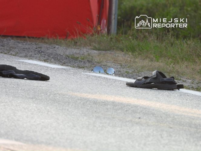 Koszmar w Nasielsku. Wpadł pod ciężarówkę. Pieszy nie miał żadnych szans