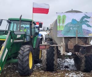 Protest rolników Zdany- Zbuczyn 