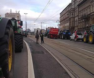 Protest rolników w Bydgoszczy