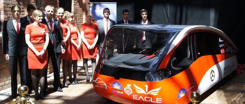 Eagle One - solarny bolid studentów z Łodzi