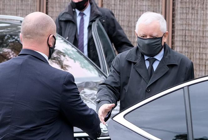 TAK Kaczyński ryzykował zarażenie koronawirusem