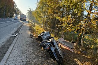Tragiczny wypadek na DK73 w miejscowości Cieliny