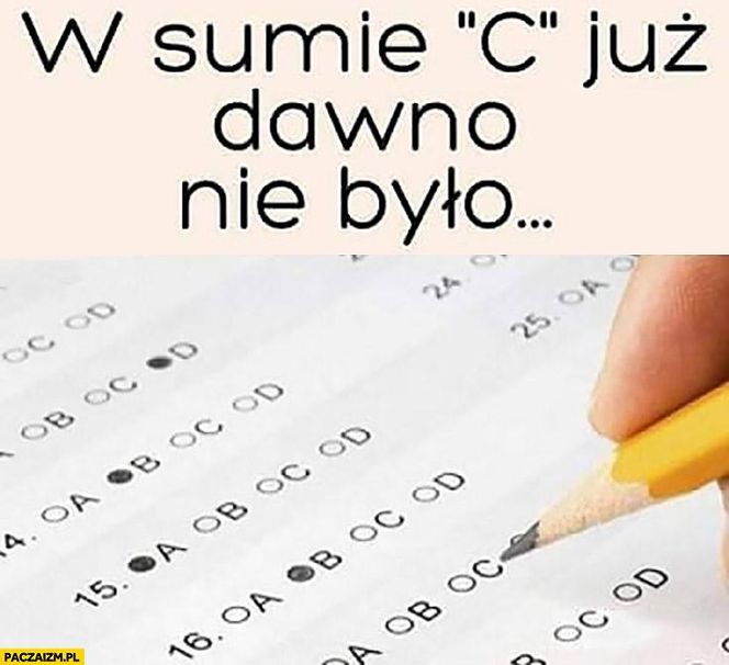 Egzamin ósmoklasisty 2025 r. - memy