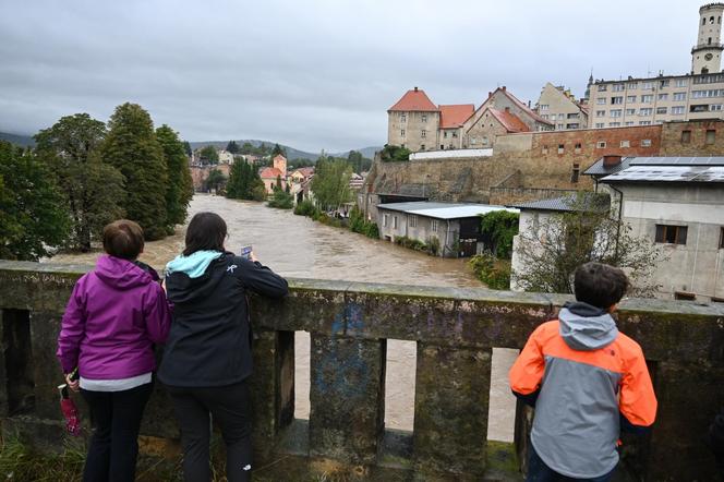 Bystrzyca Kłodzka. Zalane tereny