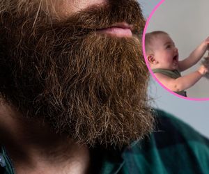 Tata zgolił brodę. Reakcja jego niemowlaka to przestroga dla innych ojców
