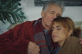 M jak miłość, odc. 1837. Stryj Erwin (Andrzej Dopierała), Kama (Michalina Sosna)