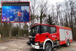 Strażacy zaatakowani na romskim osiedlu w Małopolsce. Jedna osoba trafiła do szpitala 