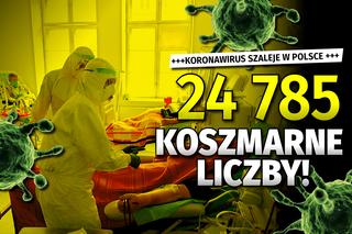 Koronawirus w Polsce. KOSZMARNY stan nowych zachorowań i zgonów! [RAPORT KORONAWIRUS, 8.11]