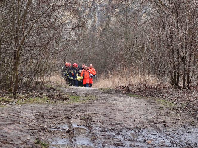 Pijany 20-latek spadł ze skały na Zakrzówku