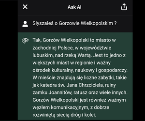 Czy słyszałeś o Gorzowie Wielkopolskim?