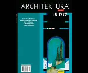 Miesięcznik Architektura 10/1999