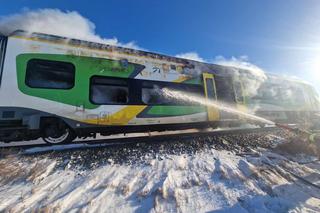 Pożar pod Płońskiem