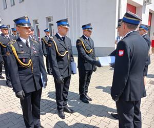 Akty nadania wyższych stopni służbowych odebrało w tym roku 21 strażaków z Komendy Miejskiej PSP w Siedlcach