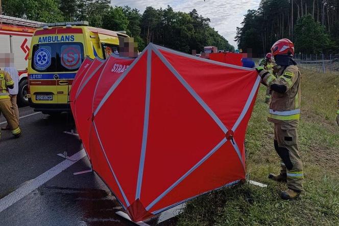 Tragiczny wypadek z udziałem dwóch ciężarówek. Jedna osoba nie żyje