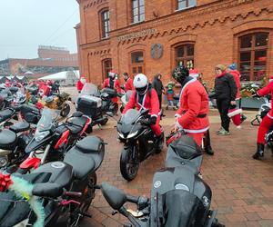 Mikołaje na motocyklach w Manufakturze. Finał corocznej akcji charytatywnej [ZDJĘCIA]