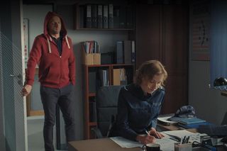 	M jak miłość odc. 1821. Bartek (Arkadiusz Smoleński), Natalka (Dominika Suchecka)