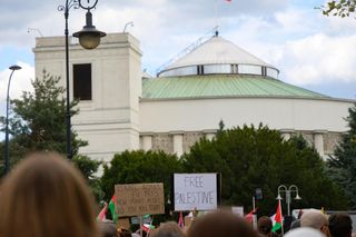 Marsz dla Palestyny przeszedł w niedzielę, 17 sierpnia ulicami Warszawy