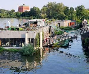 Odra Centrum - pawilon kawiarni i edukacji we Wrocławiu. 