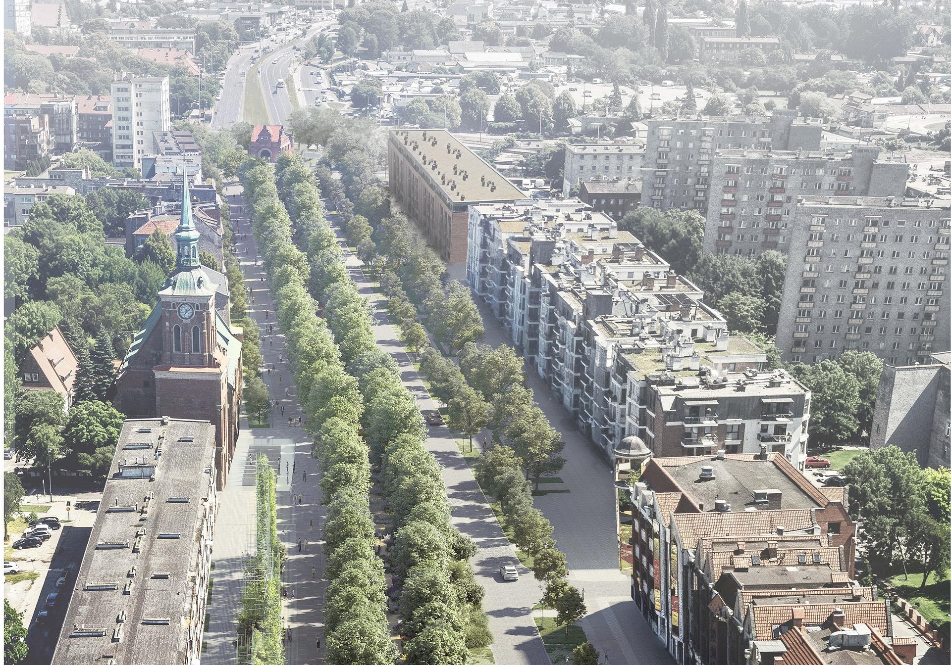 Koncepcja zagospodarowania ul. Długie Ogrody w Gdańsku