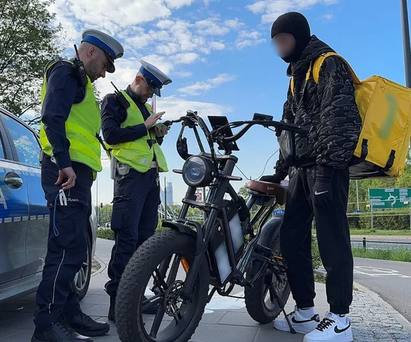 Elektryczne rowery. Policja kontroluje jednoślady, których pełno na ulicach
