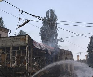 Wojna w Ukrainie. Bombardowanie Kijowa